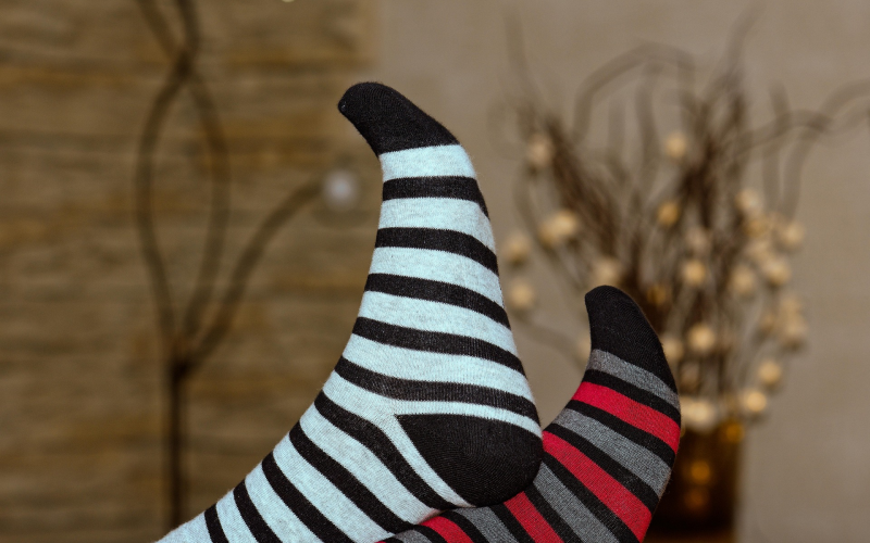 Bumerang Ferse stricken. Anleitung für perfekte Socken