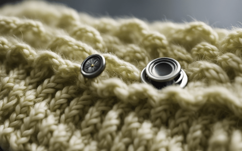 Das perfekte Knopfloch stricken ohne lose Eckmaschen