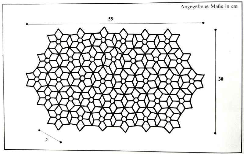Decke aus gehäkelten Sternen. Kostenlose DIY Anleitung