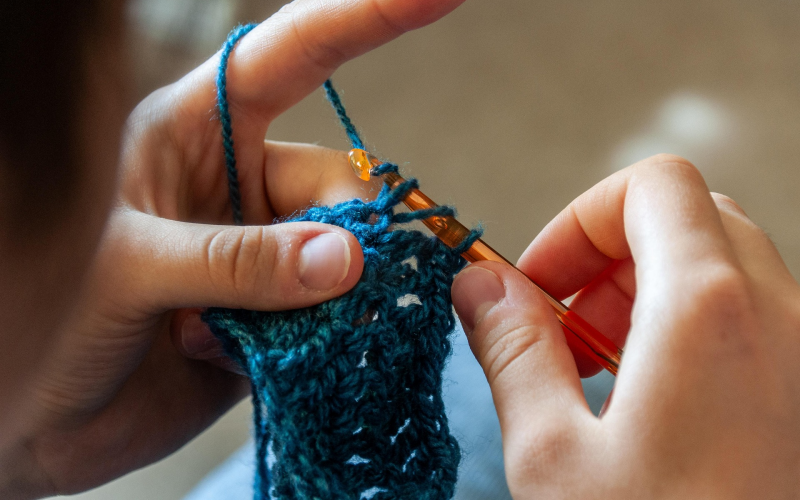 Gestrickte Mohairweste. Anleitungen für dein DIY-Projekt