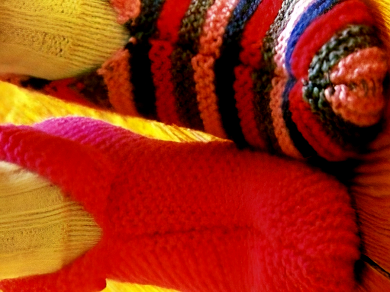 Warme Hausschuhe stricken - Schnell und gemütlich. Anleitung