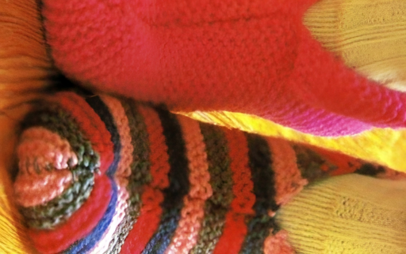Warme Hausschuhe stricken - Schnell und gemütlich. Anleitung