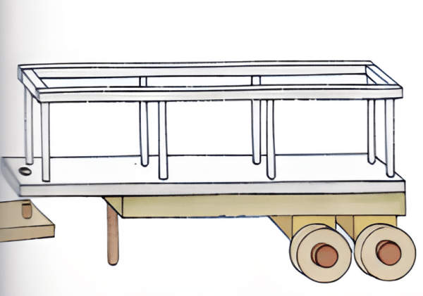 Holzauto mit beweglicher Vorderachse selber bauen