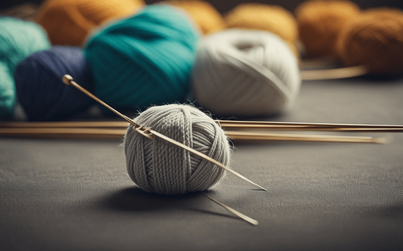Maschenzunahme beim Stricken mit oder ohne Lochreihe