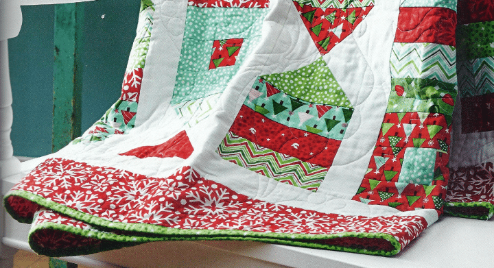 Patchwork Tagesdecke in der gesamt Größe 171,5 x 202 cm