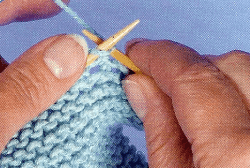 Rechte Maschen und Linke Maschen stricken, Schritt für Schritt Anleitung