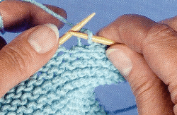 Rechte Maschen und Linke Maschen stricken, Schritt für Schritt Anleitung