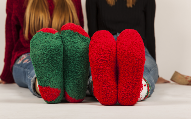 Socken mit klassischer Ferse Einfache Anleitung für Größe 39
