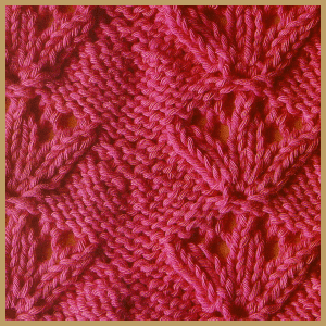 Lochstrickmuster Beispiel 7